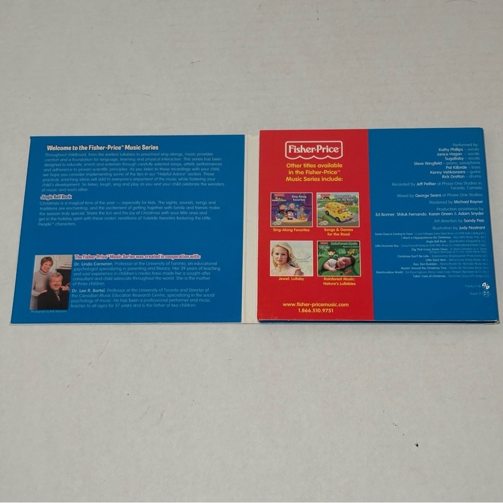 Fisher Price Little People 2010 Jingle Bell Rock Christmas CD - Picture 2 of 4